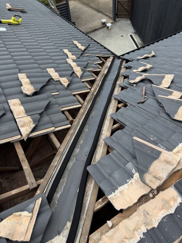 Roof Damage Repair After A Storm West Brisbane